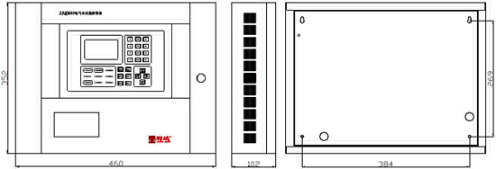 LDK800<a href=http://m.cqymw.cn/dianqihuozai/ target=_blank class=infotextkey>電氣火災(zāi)監(jiān)控</a>設(shè)備